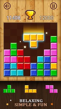 Block Puzzle - Wood Pop - Screenshot 1