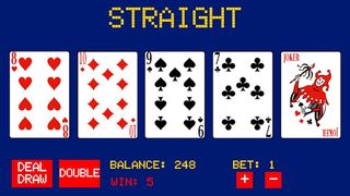 Video Poker - Jokers Wild - Screenshot 2