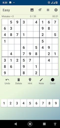 Sudoku Books - Screenshot 3