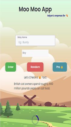 Moo Moo Baby words - Screenshot 1