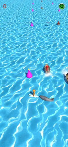 Water skiing vs shark - Screenshot 1