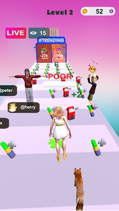 Streamer Challenge Live Rush - Screenshot 1