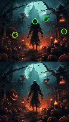 Find The Difference Scary Spot - Screenshot 2