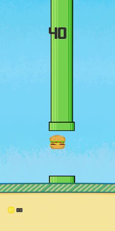Flappy Burger - Screenshot 1