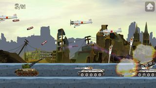 Tank War 2D - Screenshot 3