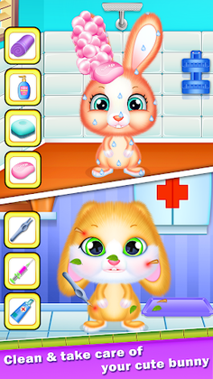 Bunny Salon : Babysitter Fun - Screenshot 2