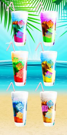 Raimbow bubble tea fresh drink - Screenshot 2