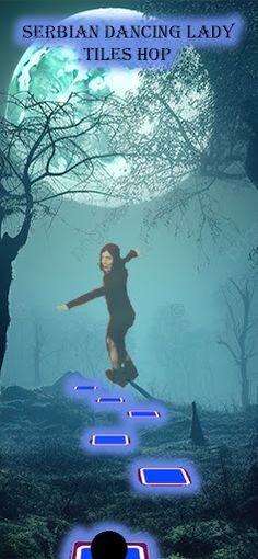 Serbian Dancing Lady Tiles Hop - Screenshot 4