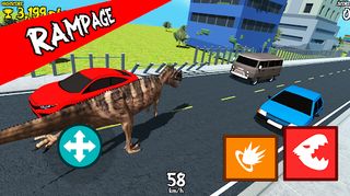 Dinosaur Road Rampage - Screenshot 3