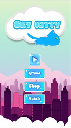 Sky Kitty - Offline Tapping Fu - Screenshot 1
