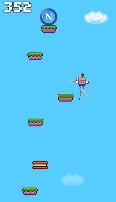 Doodle Immobile Lazio Jump - Screenshot 3