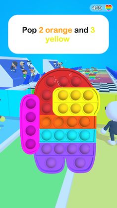 Pop It Race - Screenshot 2