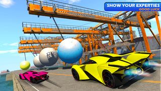GT Cars Impossible Stunt Races - Screenshot 1