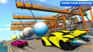 GT Cars Impossible Stunt Races - Screenshot 1