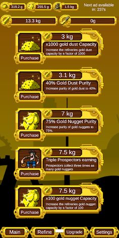 Idle Gold: Tycoon Miner Diggin - Screenshot 3