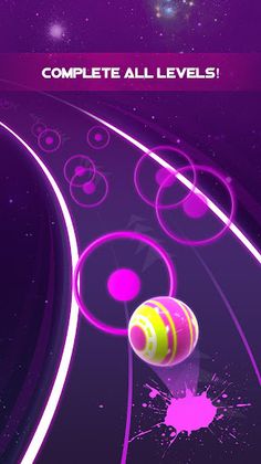 Dancing Neon Ball: Rush Road - Screenshot 3