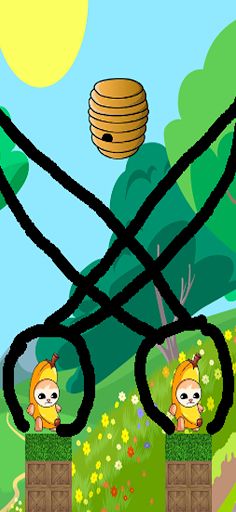 Banana Cat Save Rescue - Screenshot 1