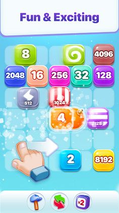 Cubi Land - 2048 Puzzle&Beyond - Screenshot 2