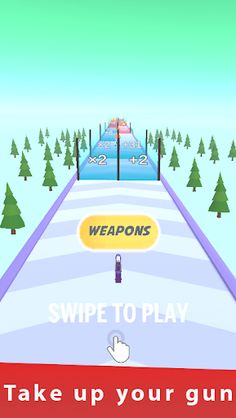 Runner Choice 3D - Christmas - Screenshot 1