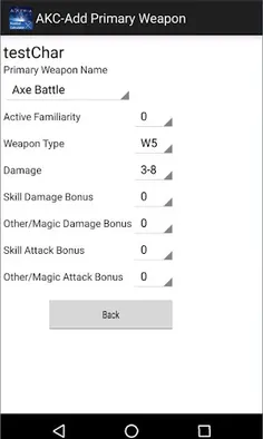 AKDKombatCalc - Screenshot 3