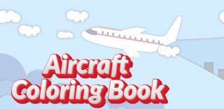 aircraft coloring book - Screenshot 1