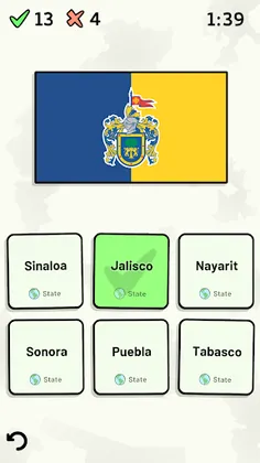 States of Mexico Quiz - Screenshot 2