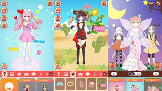 Dazzling Princess : Dress up - Screenshot 1