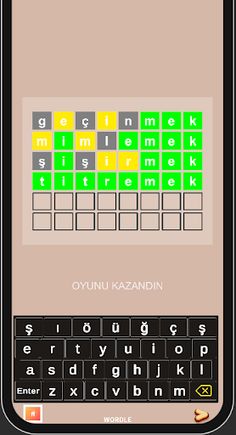 Wordle Türkçe - Screenshot 4