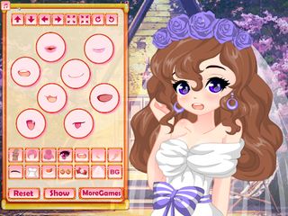 Anime Bride Avatar Maker Games - Screenshot 3