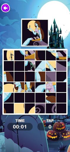 Jack Skellington Jigsaw Puzzle - Screenshot 2