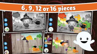 Halloween Puzzle for kids - Screenshot 2