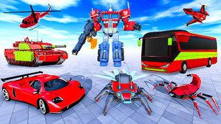 Robot Car Transform Games 3D - Screenshot 1