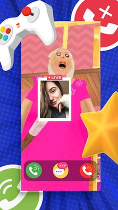 Barbi Granny Scary Video Call - Screenshot 1