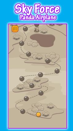 Sky Force Panda Airplane - Screenshot 2