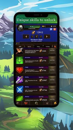 Derendal: Hero Text RPG Clicke - Screenshot 2