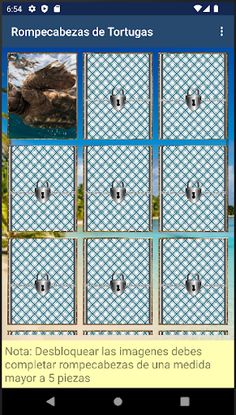 Rompecabezas de Tortugas - Screenshot 2