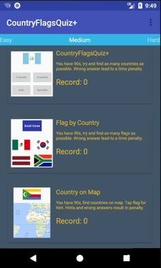 CountryFlagsQuiz+ - Screenshot 2