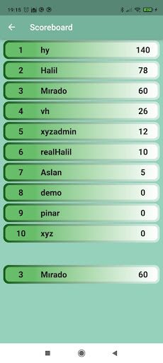 ingilizce kelime oyunu-listik - Screenshot 3
