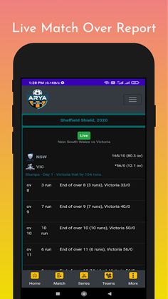 Arya - Live Cricket Score & Fu - Screenshot 4
