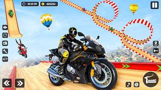 Mega Ramp Stunts Bike Games 3d - Screenshot 1