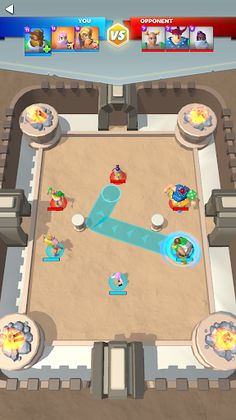 Flick Fighters - Screenshot 1