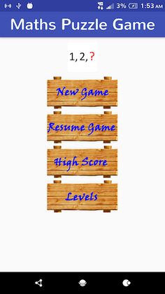 Maths Puzzle Game - Screenshot 1