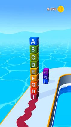 ABC Stack Run - Screenshot 1