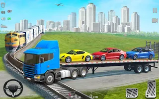 Cars Transporter Truck Games - Screenshot 3