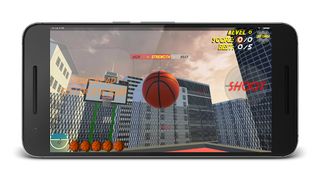 Basketball Total Free Shot - Screenshot 1