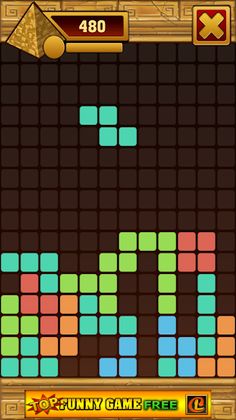Sort Tiles Egypt Tetris - Screenshot 3