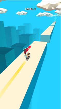 Skater Run 3D - Screenshot 1