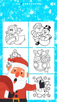 Christmas Color Game offline - Screenshot 2