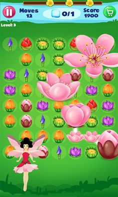 Blossom Charming: Flower games - Screenshot 1