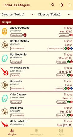 Grimório 5E - Screenshot 1